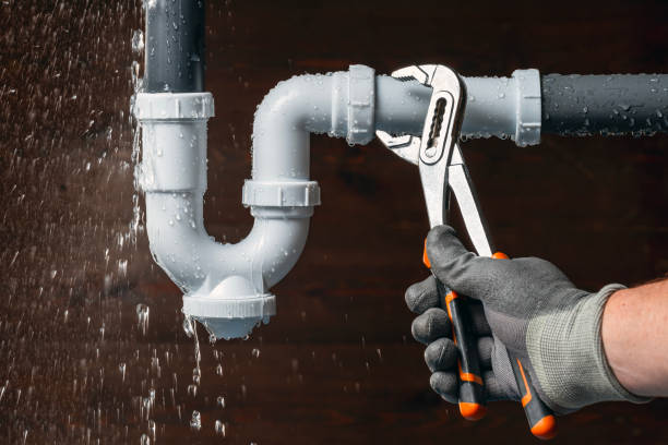 Professional Drain Cleaning technician working in Eagle River, WI